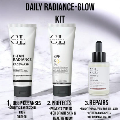CHICALOCA D-Tan Radiance Facewash – 100ml